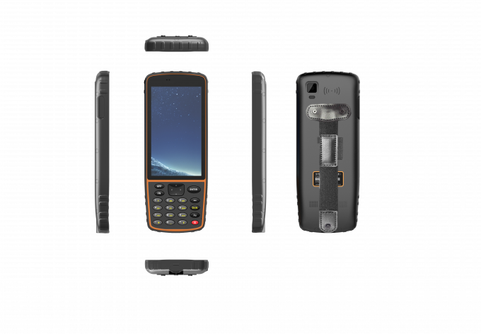 IP67 Android PDA con la pantalla táctil/CPU MSM8940/WiFi 4G/8000mAh batería de larga duración/QC3.0 de 5 pulgadas para el trabajo al aire libre 0